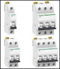 Автоматический выключатель Schneider-Electric iC60N, iC60H, iC60L.