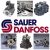 Испытание гидронасоса sauer danfoss.