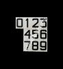 Щиток литерный (табличка) для железнодорожных светофоров 16976.01.00 (17647.00.00)