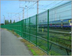 Ограждение железнодорожной инфраструктуры 
