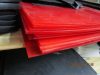 Пластина силиконовая красного цвета 300х300х1 мм, ИРП 1267
