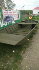 Алюминиевая моторная лодка плоскодонка, купить в Владивостоке. Цена: 84000руб/шт. - myprom.ru