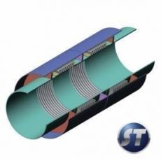 Компенсаторы сильфонные осевые герметичные ST-02 КСО